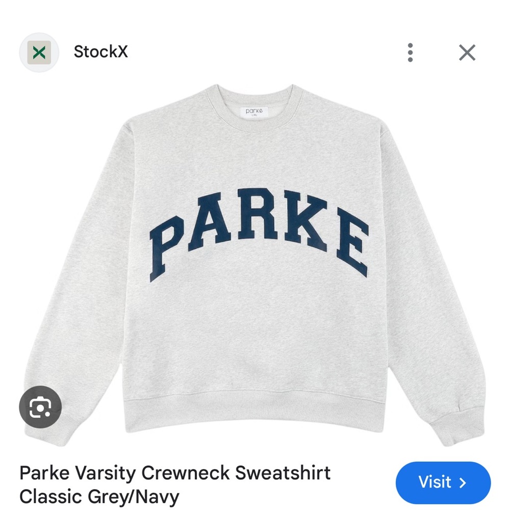 Parke Gray Sweatshirt